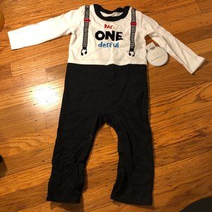 NWT Mr. ONEderful Onesie 12-18Month